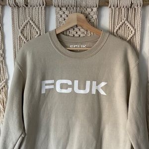 NWOT FCUK Crewneck